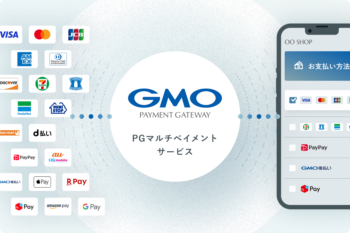 PGマルチペイメントサービスの図
